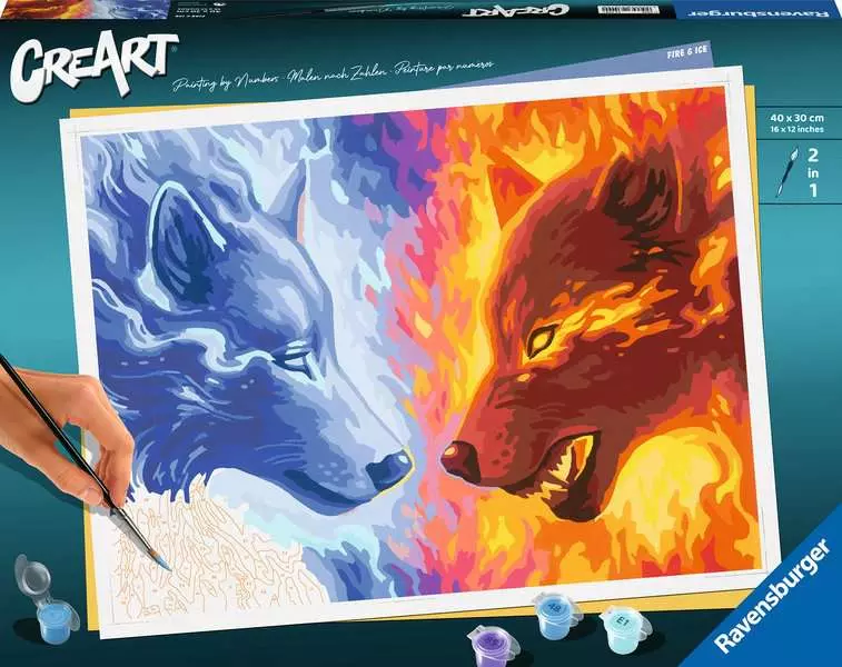 Ravensburger CreArt - Fire & Ice (Paint-by-number)