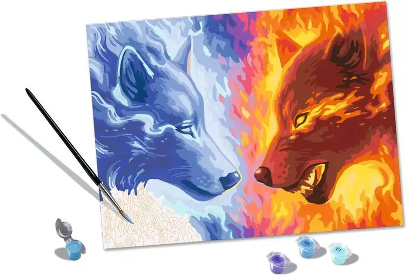 Ravensburger CreArt - Fire & Ice (Paint-by-number)