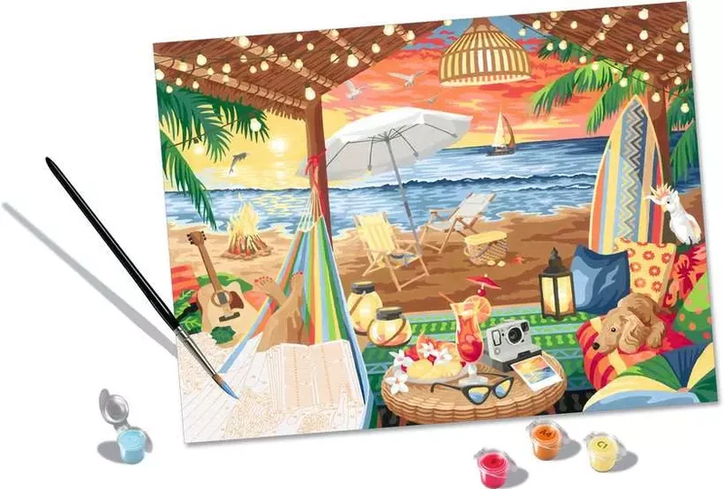 Ravensburger CreArt - Cozy Cabana (Paint-by-number)