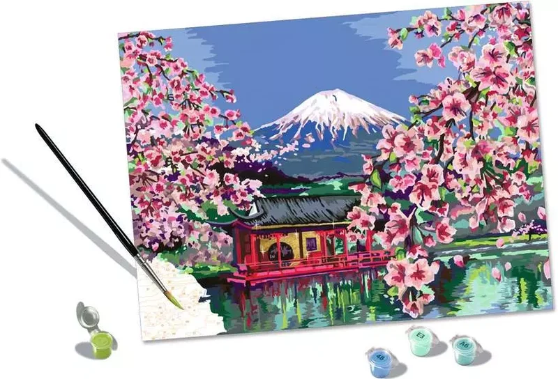 Ravensburger CreArt - Japanese Cherry Blossom (Paint-by-number)