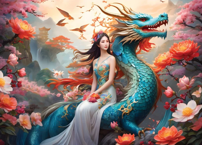 Blue Dragon (500pcs)