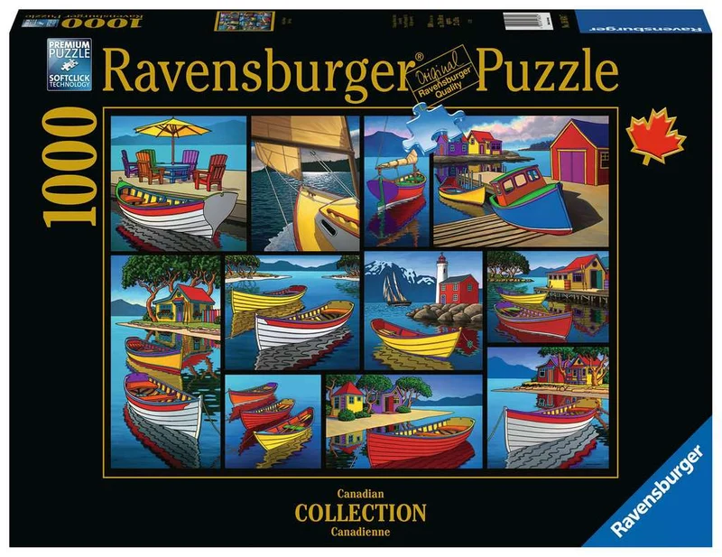 Ravensburger On The Water - Canadian Collection (1000pcs)