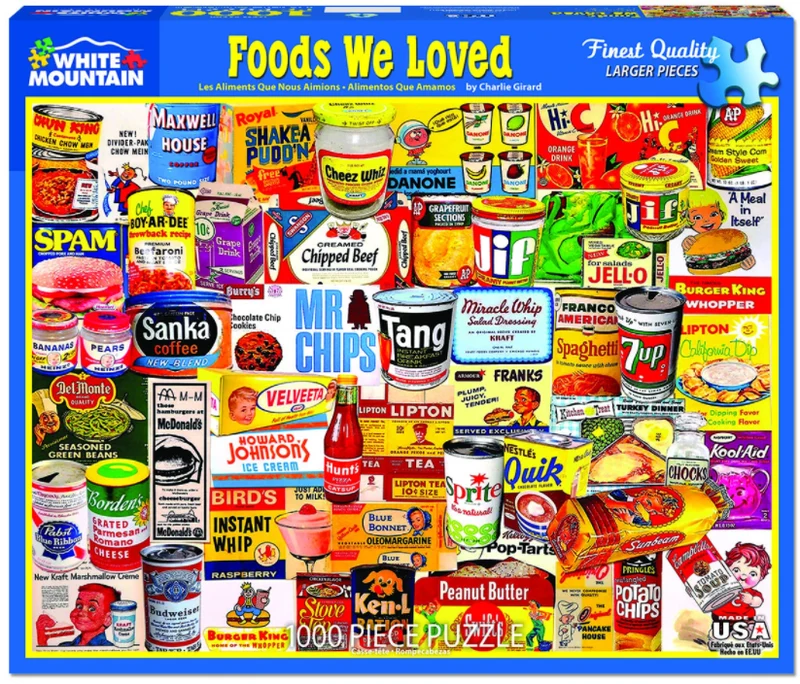 PFG Foods We Loved, Charlie Girard (Usage/Used - PUZZLES FOR GOOD)