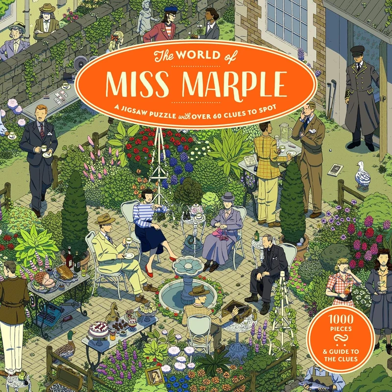 PFG The World of Miss Marple (1000pcs) (Usage/Used - PUZZLES FOR GOOD)
