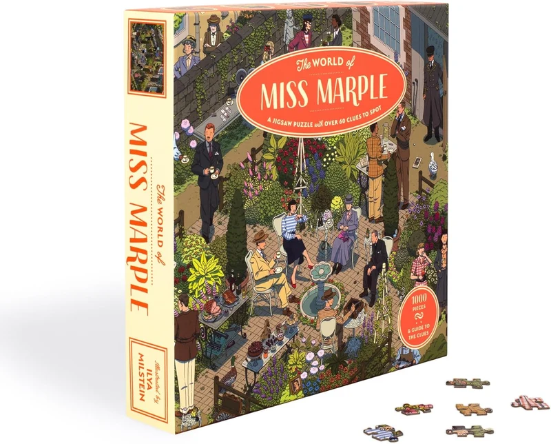PFG The World of Miss Marple (1000pcs) (Usage/Used - PUZZLES FOR GOOD)