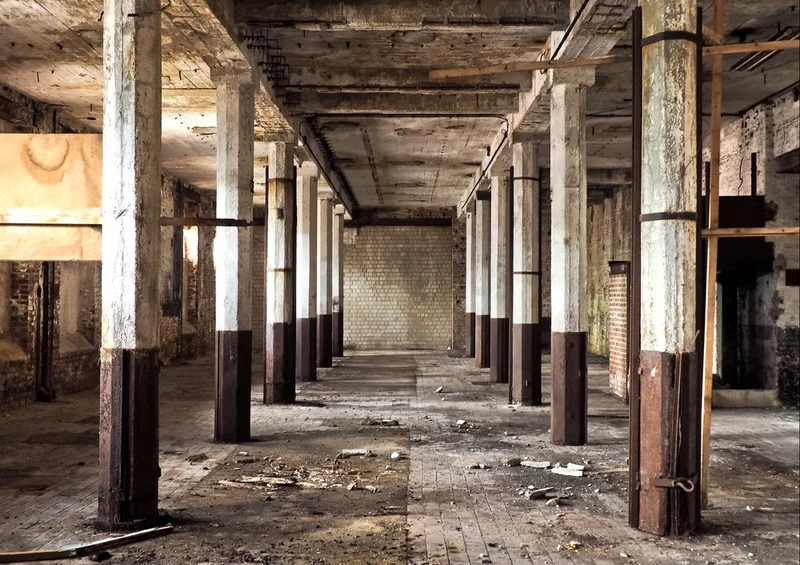 68462 Industrie - alte Lagerhalle Puzzle