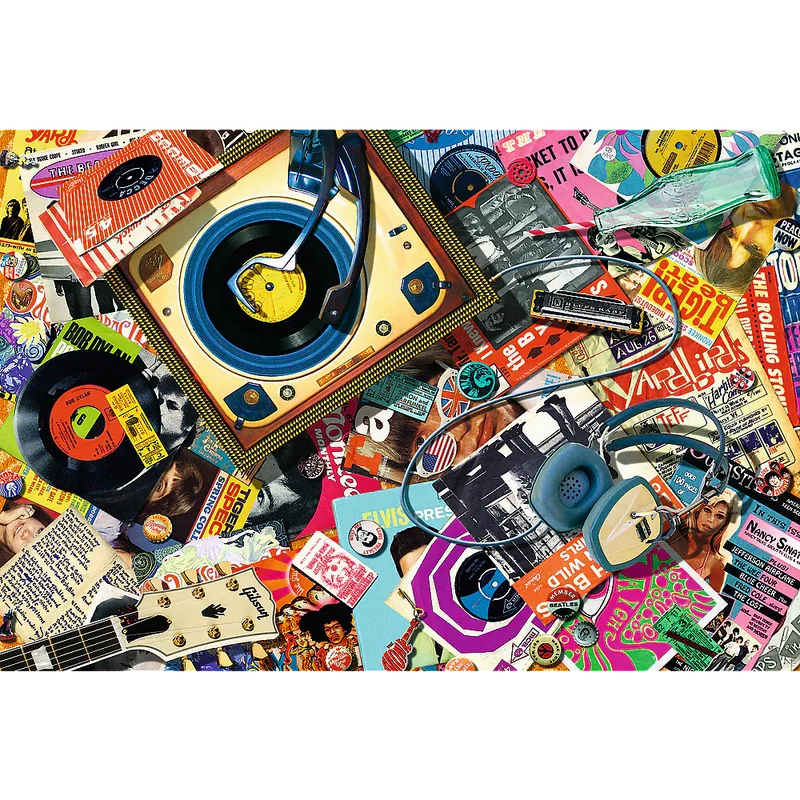 Trefl Wood Craft - In The World of Music (501pcs) (Wooden Jigsaw Puzzle)