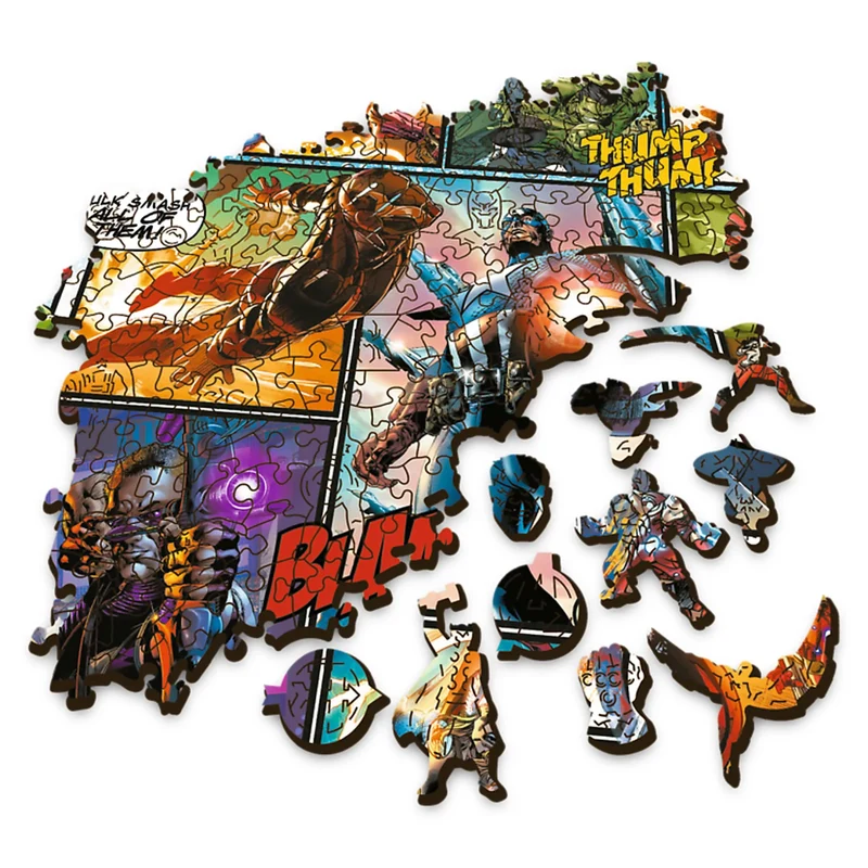 Trefl Wood Craft - Marvel Comic Universe (1000pcs) (Wooden Jigsaw Puzzle)