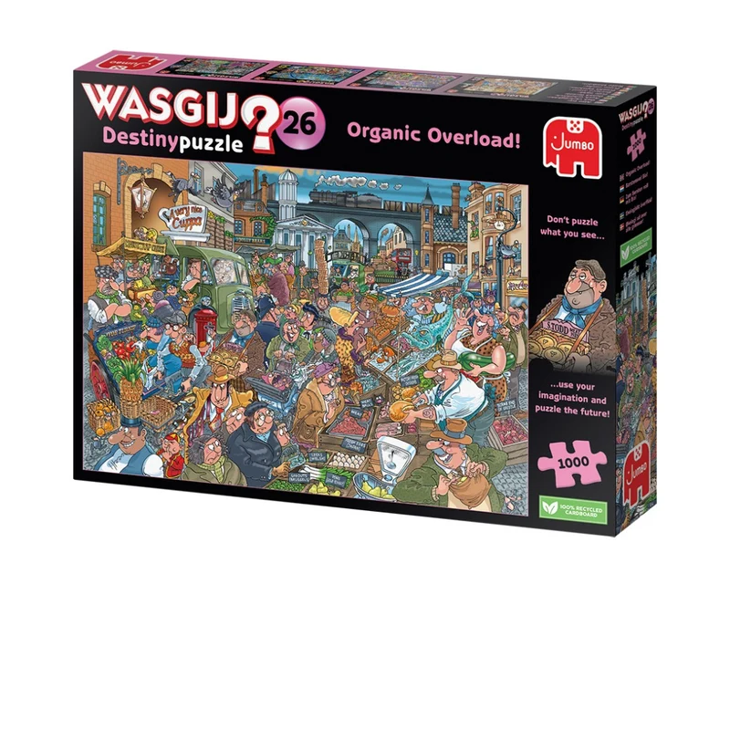 PFG Wasgij Destiny #26, Organic Overload (Usage/Used - PUZZLES FOR GOOD)