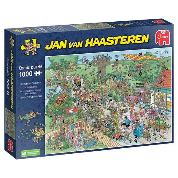 PFG Big Garden Birdwatch, JVH (1000pcs) (Usage/Used - PUZZLES FOR GOOD)
