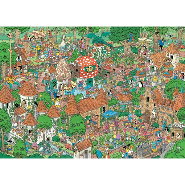 PFG Eftling - Fairytale Forest, JVH (1000pcs) (Usage/Used - PUZZLES FOR GOOD)