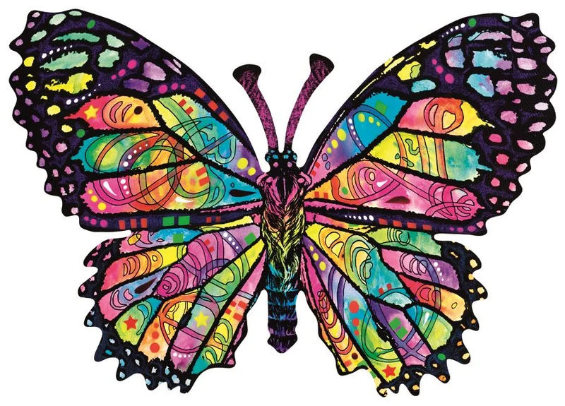 Shaped - Stained Glass Butterfly, Dean Russo
