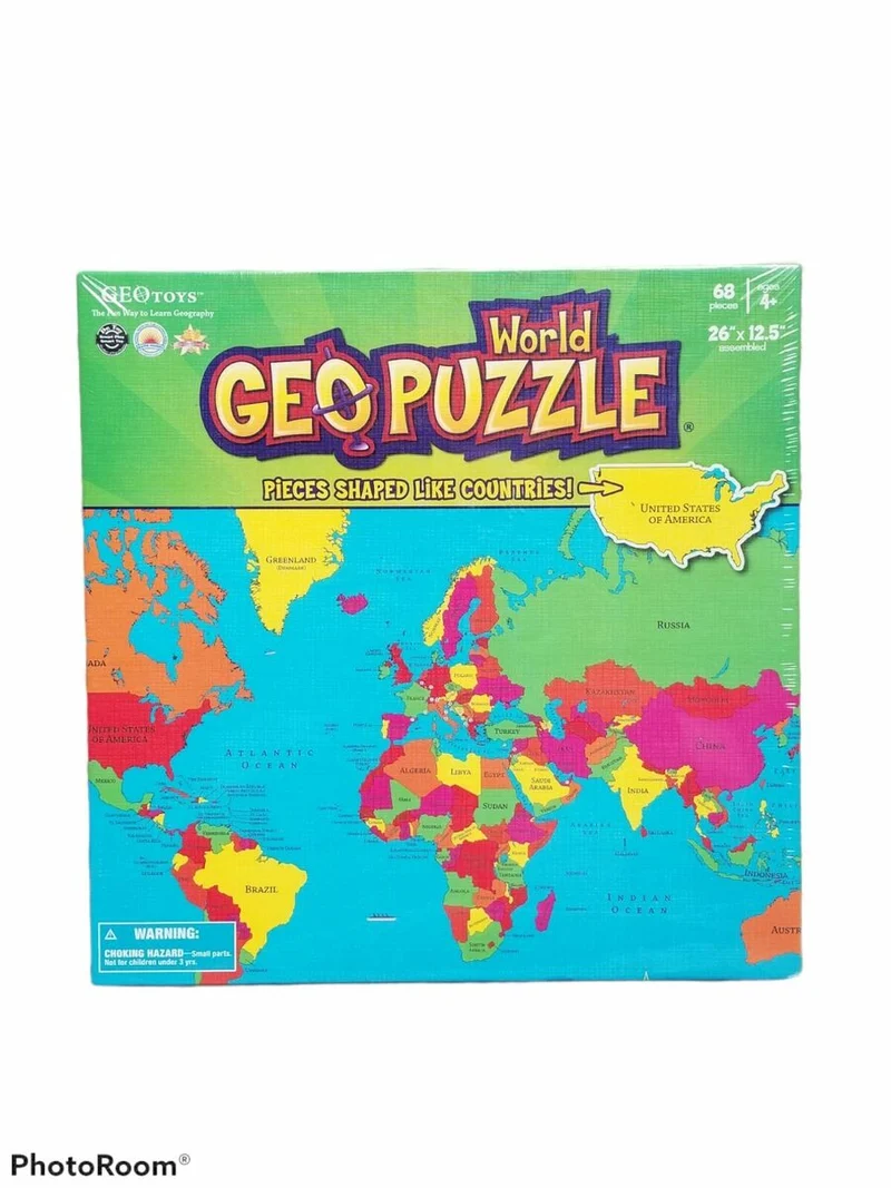 PFG World Geo Puzzle (Usage/Used - PUZZLES FOR GOOD)