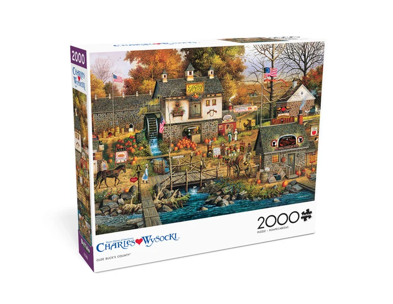 Olde Buck's County, Charles Wysocki (2000pcs)