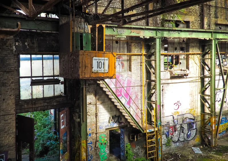 67307 Gebäude - Verlassene Fabrik Puzzle