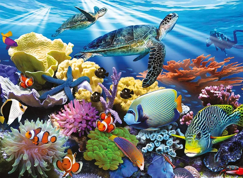 PFG Ravensburger Ocean Turtles, Howard Robinson (Usage/Used - PUZZLES FOR GOOD)