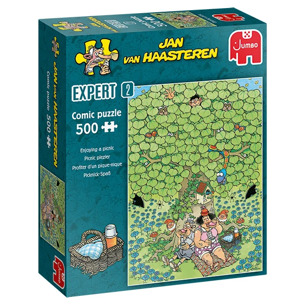 PFG Expert 2 - Enjoying a Picnic! / Profiter d’un pique-nique, JVH (500pcs) (Usage/Used - PUZZLES FOR GOOD)