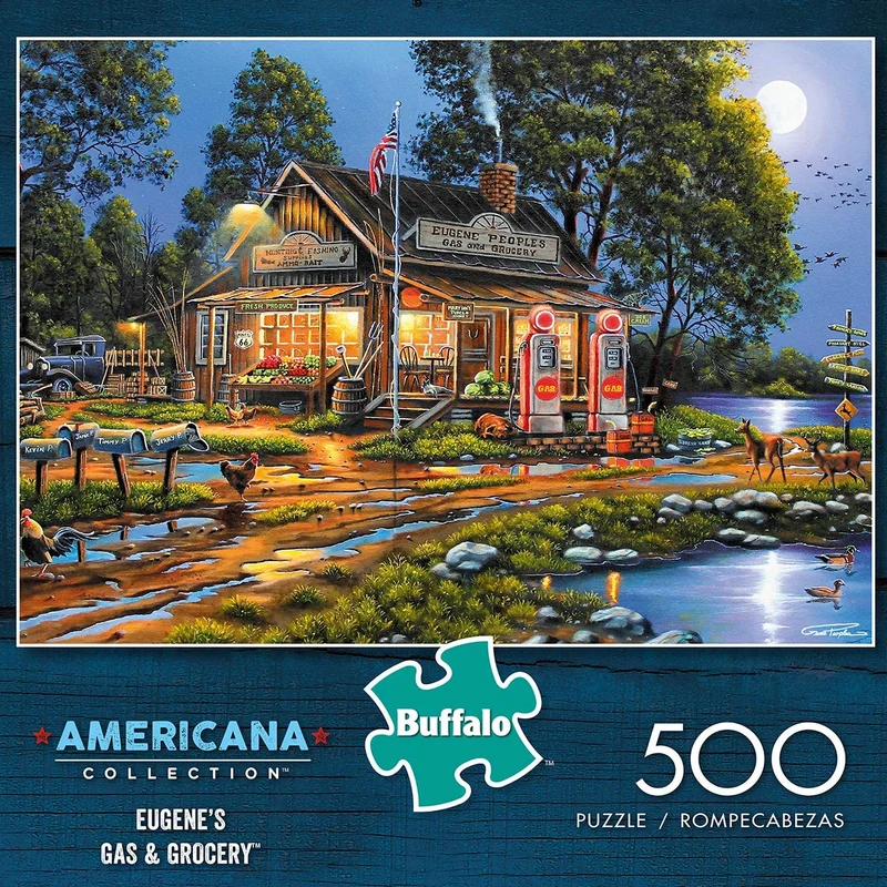 PFG Americana Collection: Eugene's Gas and Grocery (Usage/Used - PUZZLES FOR GOOD)