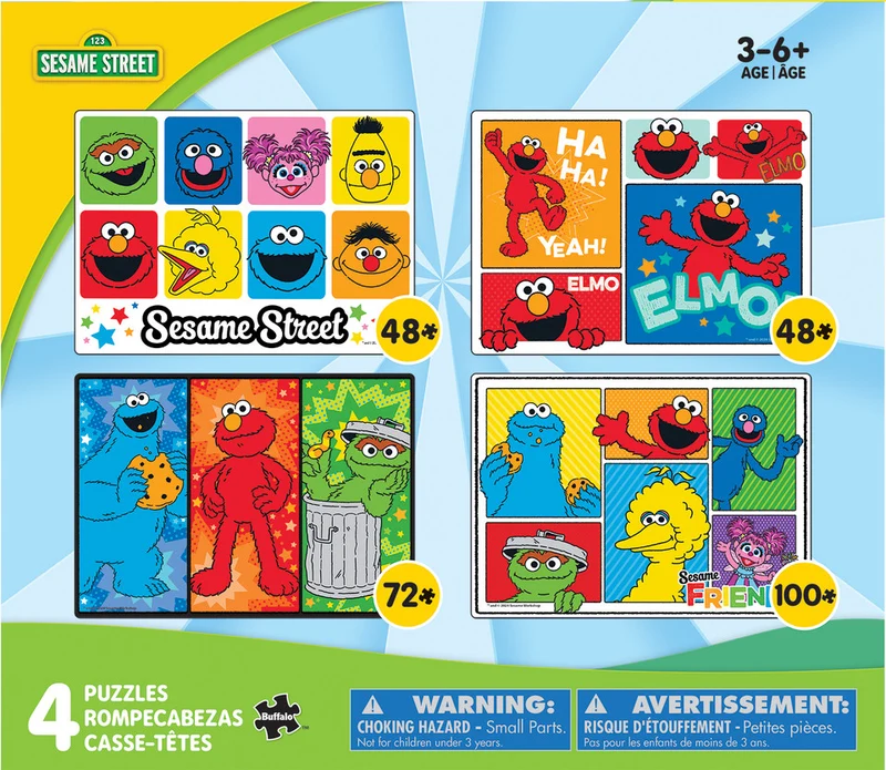 Sesame Street 4-in-1 Multipack