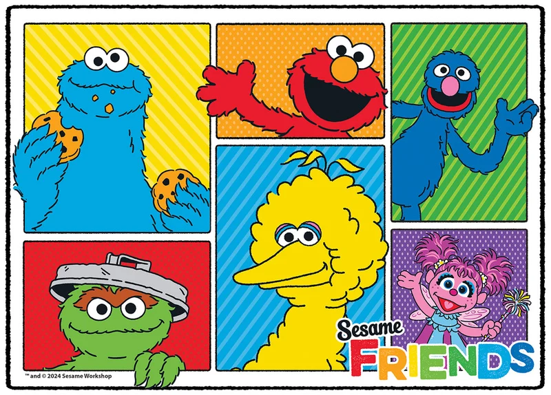 Sesame Street 4-in-1 Multipack