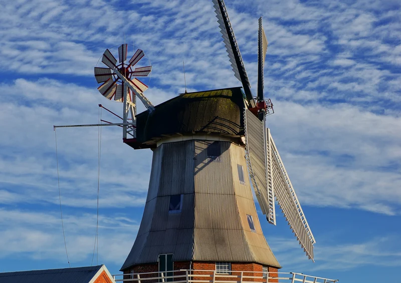 69387 Gebäude - Windmühle Puzzle