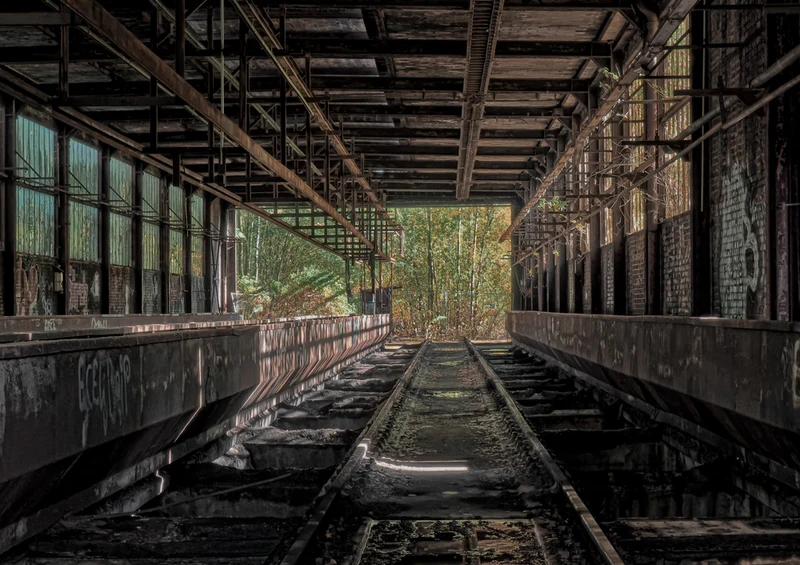 68909 Hintergründe - Bahnsteig Puzzle