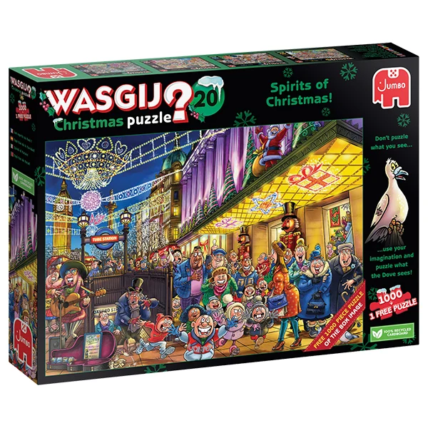 DMG Wasgij Christmas #20 - Spirits of Christmas (2x1000pcs) (DAMAGED BOX)