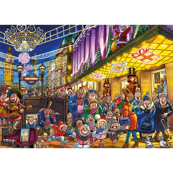 DMG Wasgij Christmas #20 - Spirits of Christmas (2x1000pcs) (DAMAGED BOX)