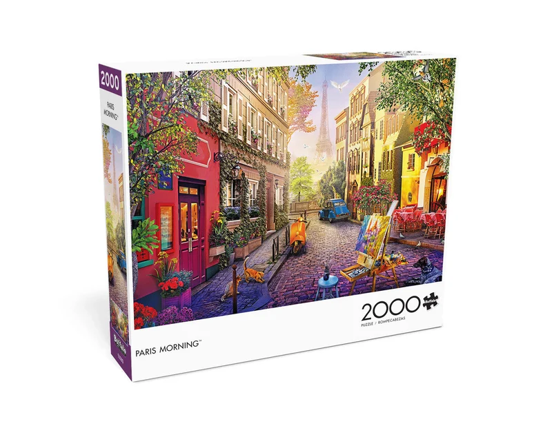PFG Paris Morning (2000pcs) (Usage/Used - PUZZLES FOR GOOD)