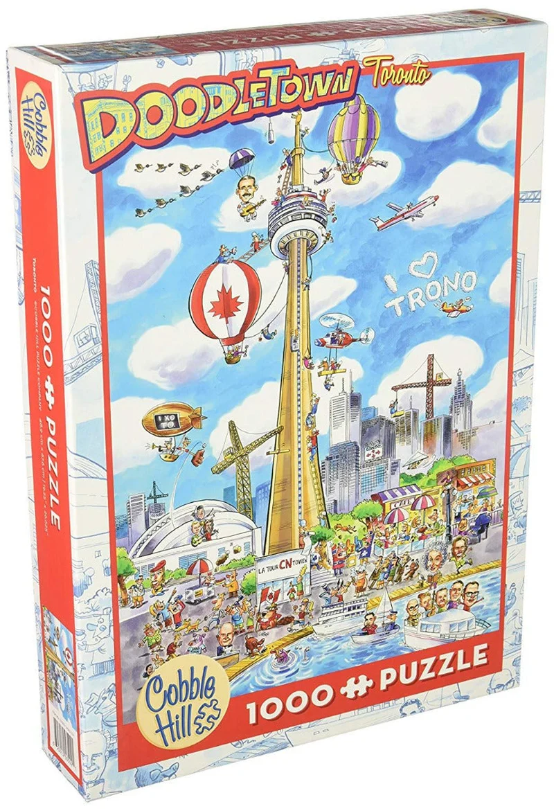 PFG DoodleTown: Empire State (USage/Used - PUZZLES FOR GOOD)