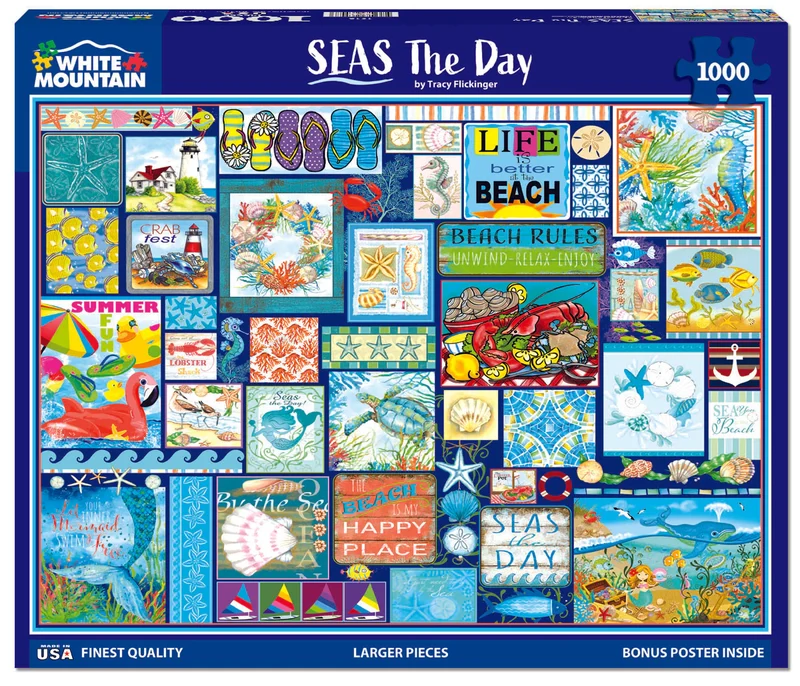 Seas the Day, Tracy Flickinger (1000pcs)