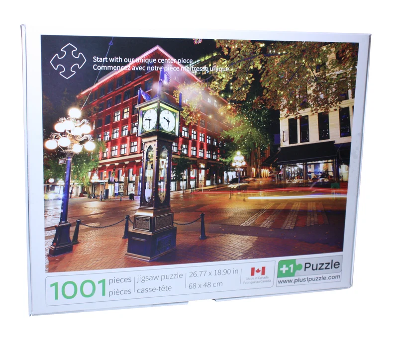 PFG Gastown Steam Clock, Vancouver (Usagé/Used - PUZZLES FOR GOOD)