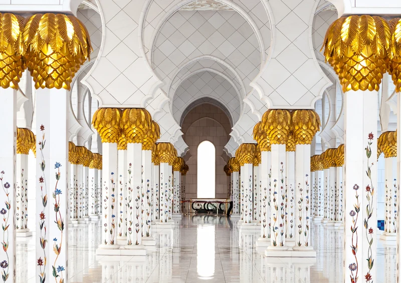 68601 Religion - weiße Moschee Puzzle