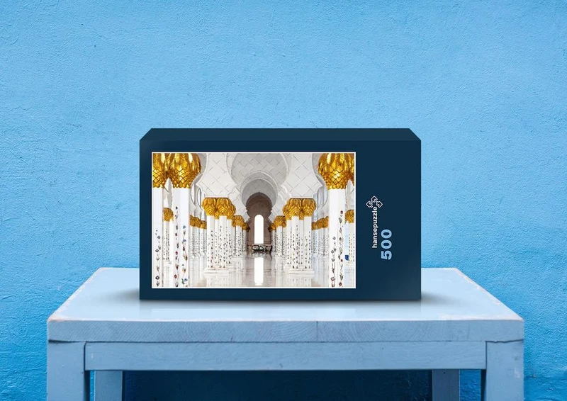 68601 Religion - weiße Moschee Puzzle