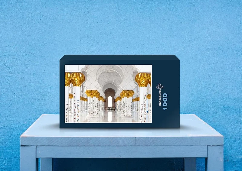 68601 Religion - weiße Moschee Puzzle