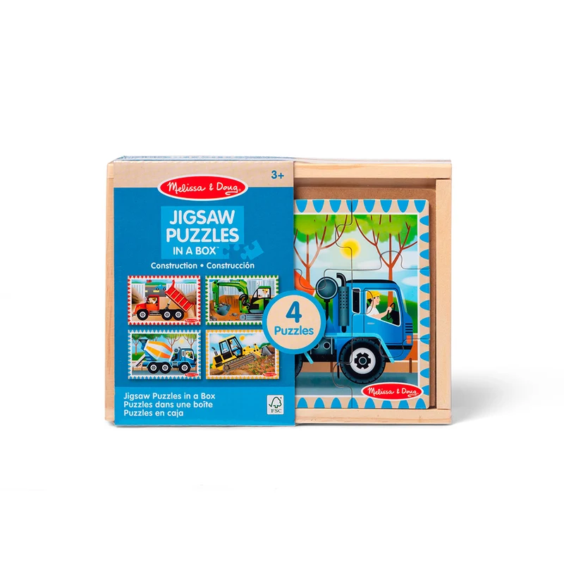 Construction - Puzzles in a Box (4x12pcs)
