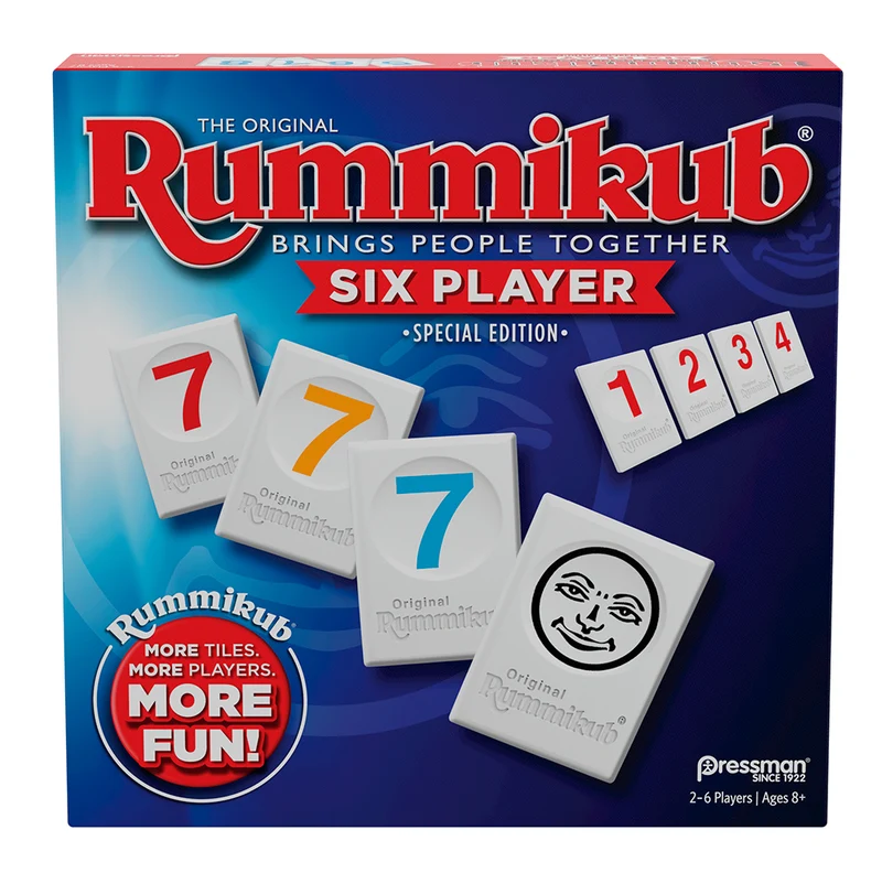 Six Player Rummikub Game - Special Edition