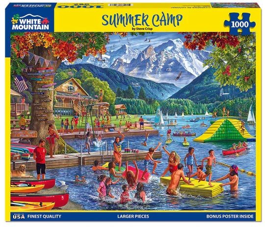 DMG Summer Camp, Steve Crisp (1000pcs) (DAMAGED BOX)