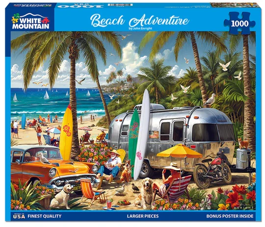 Beach Adventure, John Enright (1000pcs)