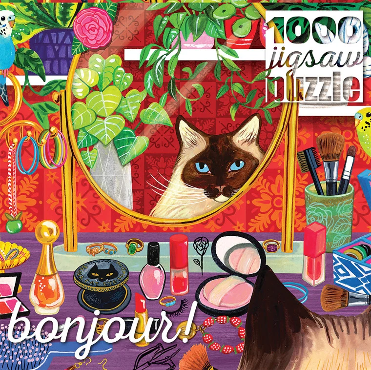 PFG Bonjour - Little Luxuries (1000pcs) (Usage/Used - PUZZLES FOR GOOD)