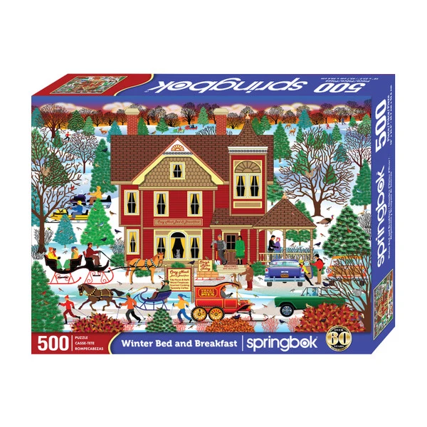 PFG Winter Bed and Breakfast (500pcs) (Usage/Used - PUZZLES FOR GOOD)