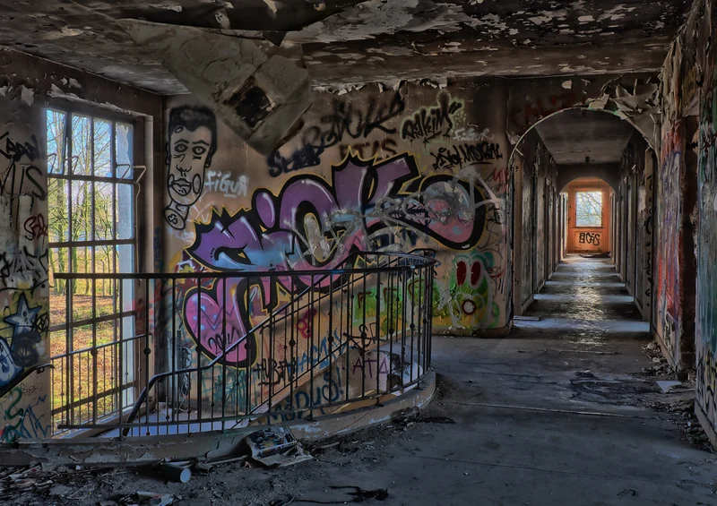 69171 Gebäude - Graffiti Puzzle