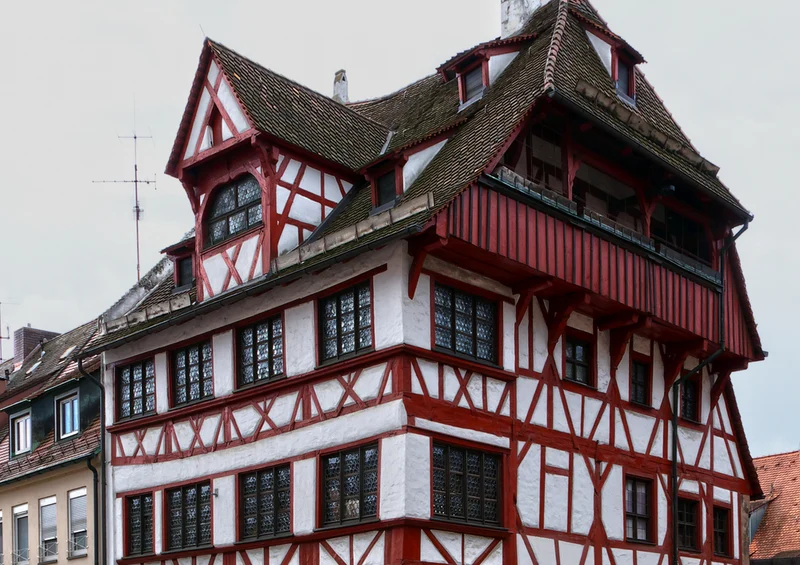 69183 Gebäude - Fachwerkhaus Puzzle