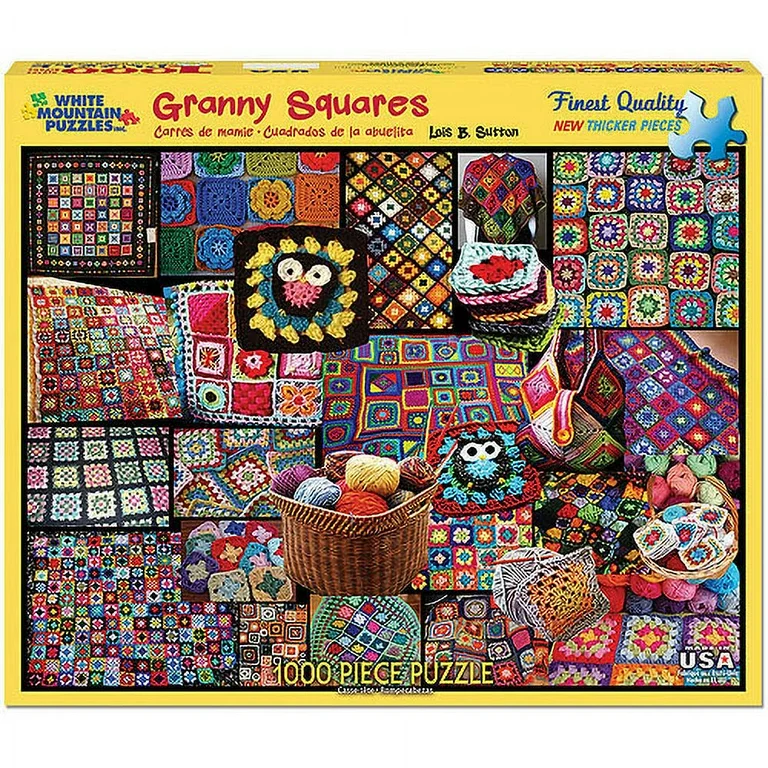 PFG Granny Squares (Usage/Used - PUZZLES FOR GOOD)