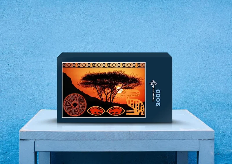 82751 Hintergründe - Afrika Puzzle