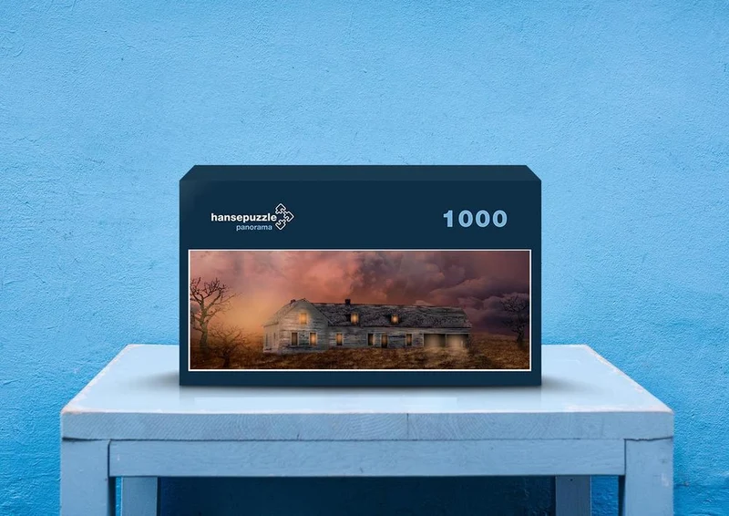 68977 Hintergründe - Altes Haus Puzzle