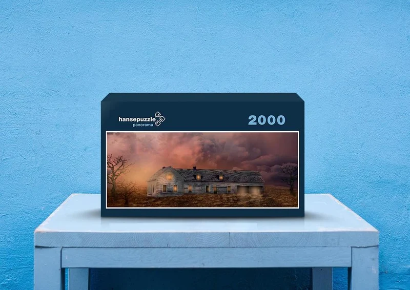 68977 Hintergründe - Altes Haus Puzzle