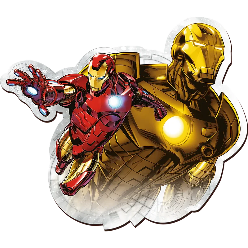 Trefl Wood Craft - Marvel - Brave Iron Man (160pcs) (Wooden Jigsaw Puzzle)