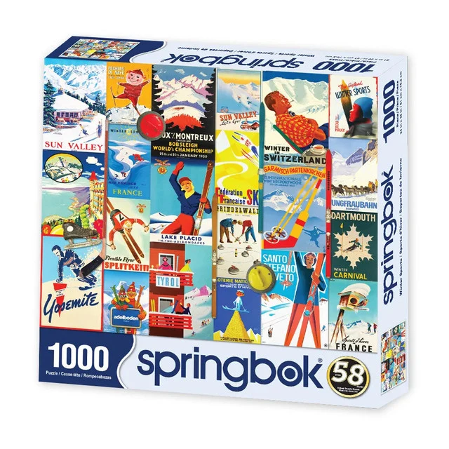 Nostalgic Winter Sports (1000pcs)
