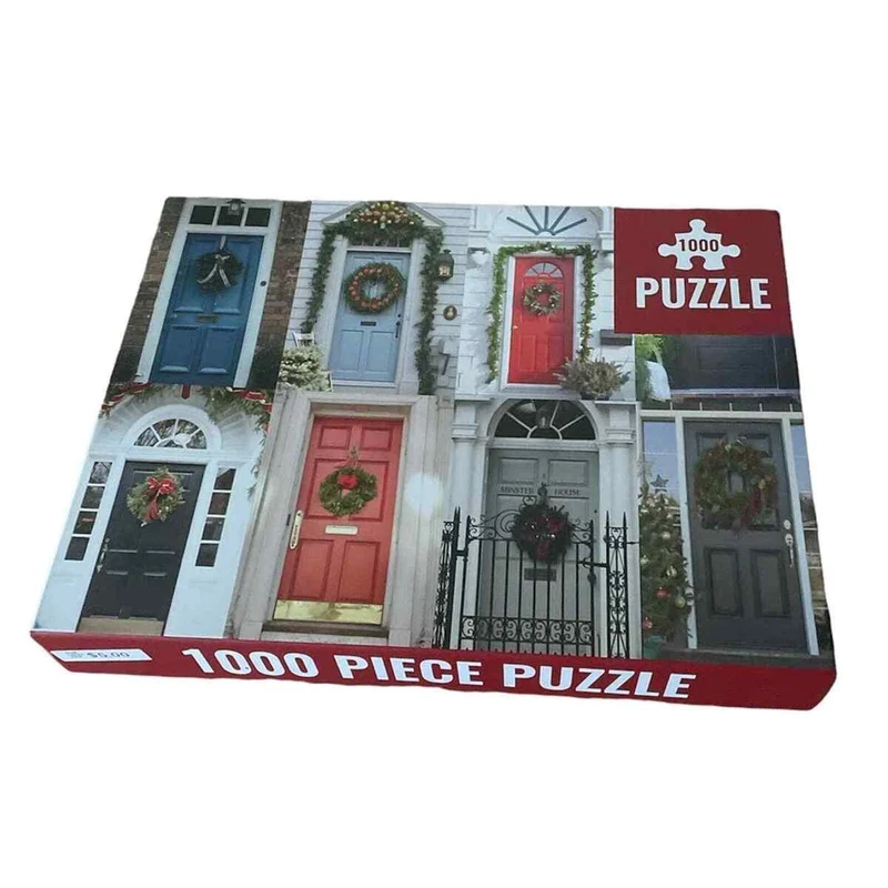 PFG Christmas Doors (1000pcs) (Usage/Used - PUZZLES FOR GOOD)